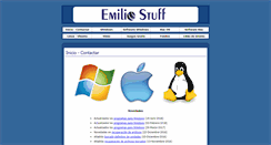 Desktop Screenshot of emiliostuff.com